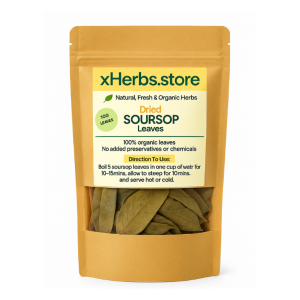 Dried soursop leaves